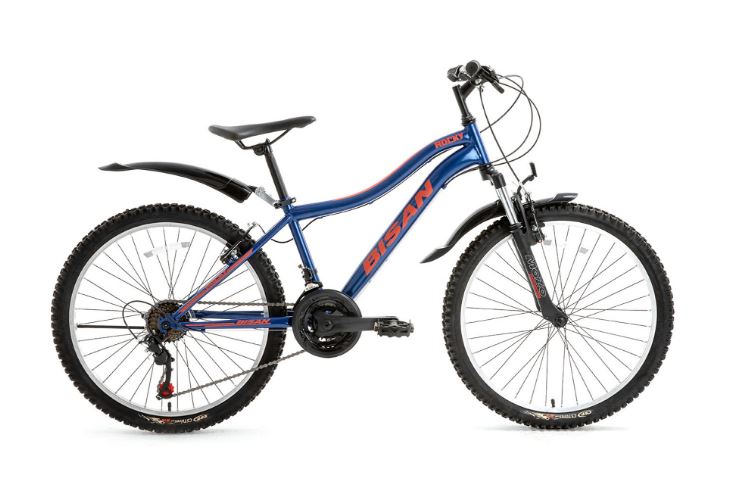 Bisan Rocky 24 jant 21 vites erkek çocuk bisikleti