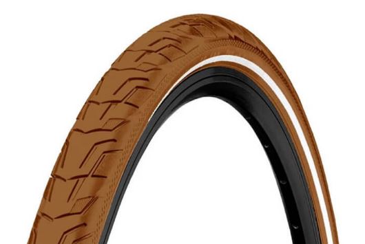CONTINENTAL – Ride City – 700-35C Lastik (37-622) – Kahverengi (çift 2 adet)