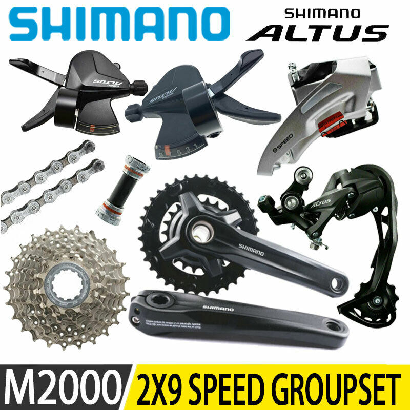 Shimano m 2000 9 Vites mtb grupset