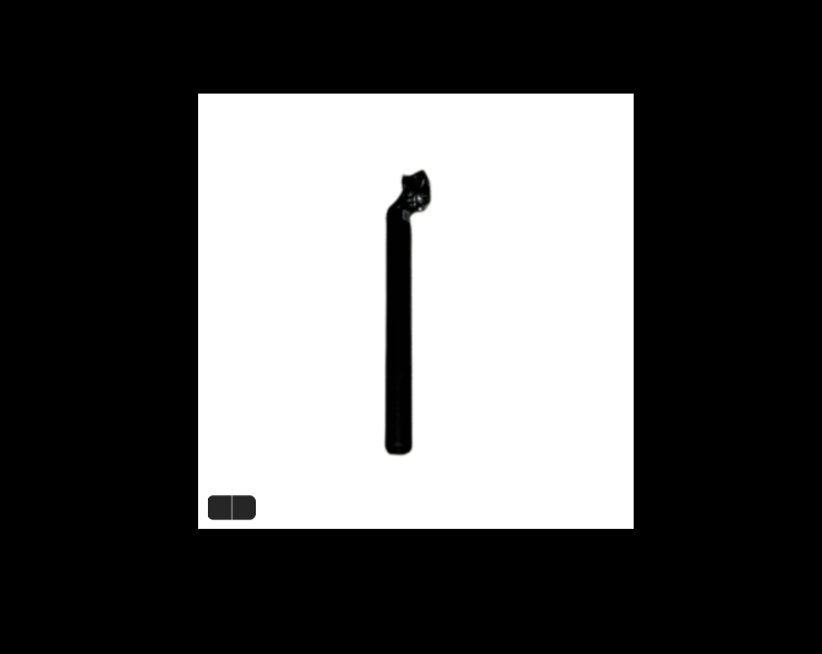 ZOOM aluminyum Sele borusu 30.4/350MM