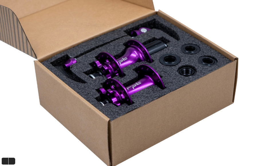 RAPTOR – Göbek Seti 32H Mor (8–12s, QR + Thru Axle, 8–10s Pul Dahil Centerlock)